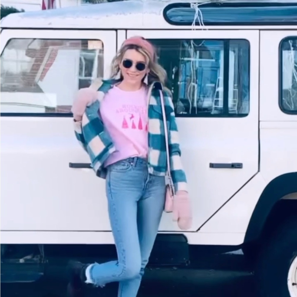 New locally made + designed PINK XMAS sweater